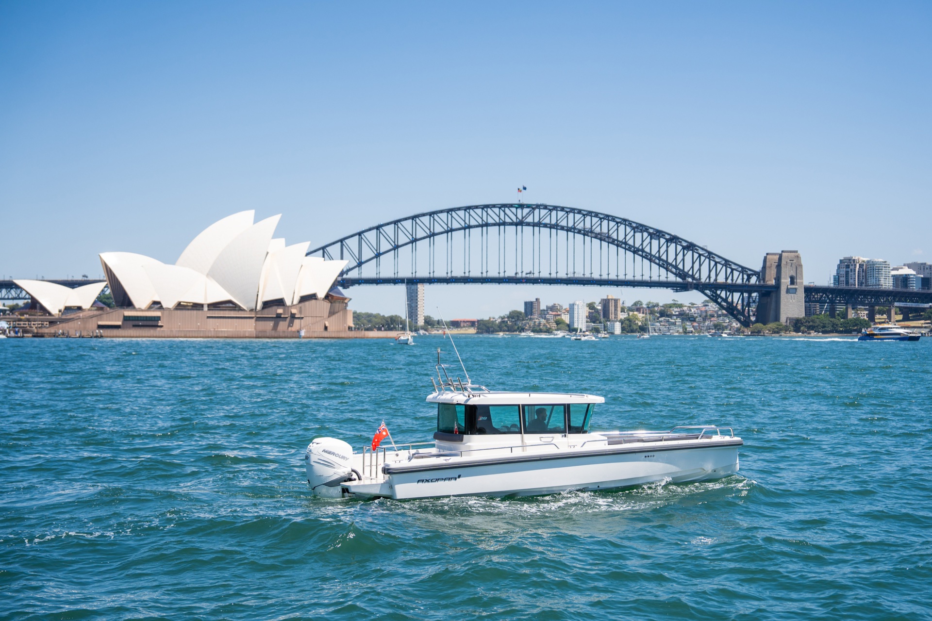 Bronte yacht on Sydney Harbour