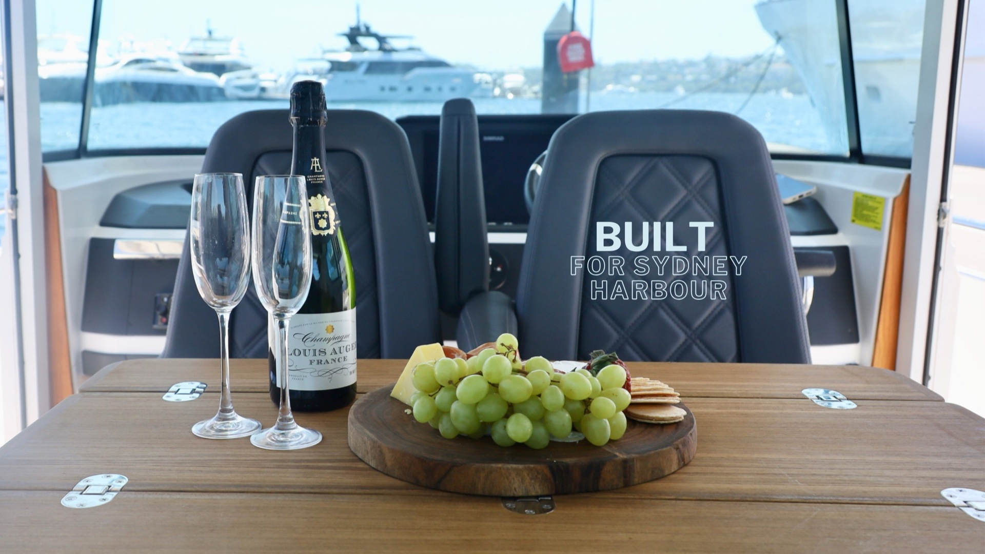 Wavii fleet - Axopar 28 deck and cabin