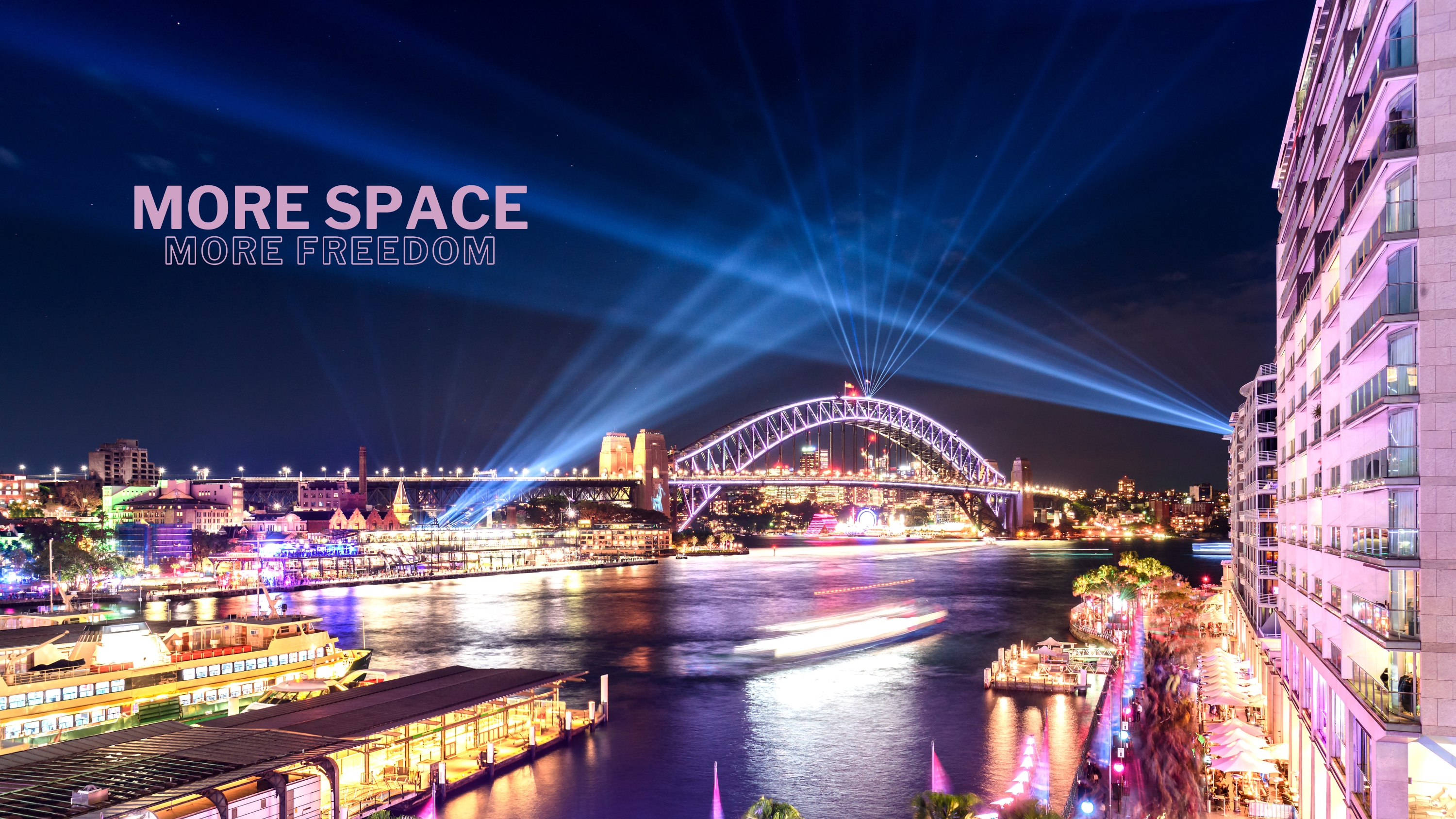 Wavii Yachts — Vivid Sydney harbour cruise 7