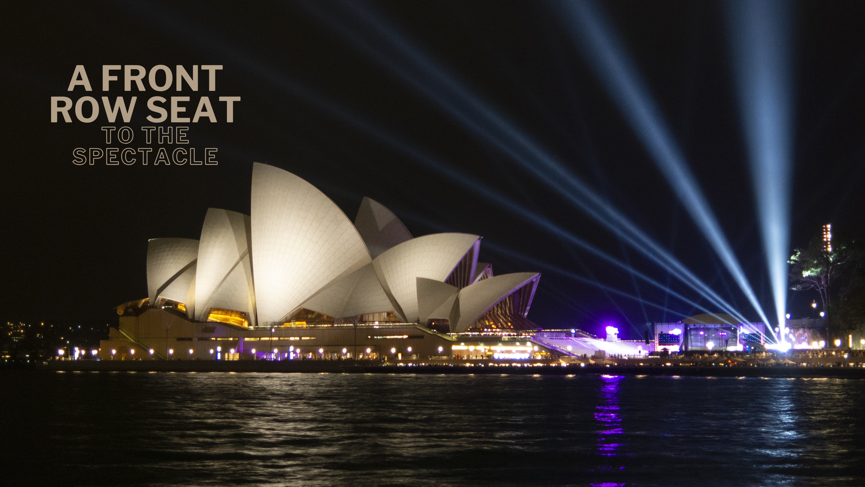 Wavii Yachts — Vivid Sydney harbour cruise 10