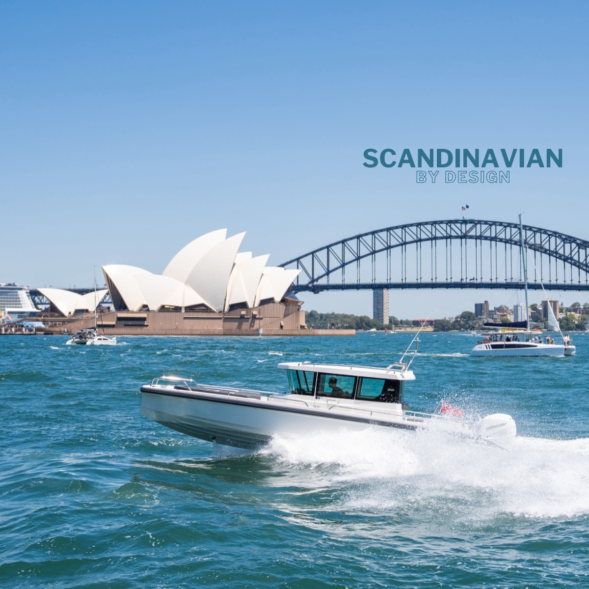 Wavii Yachts Axopar 28 on Sydney Harbour 6